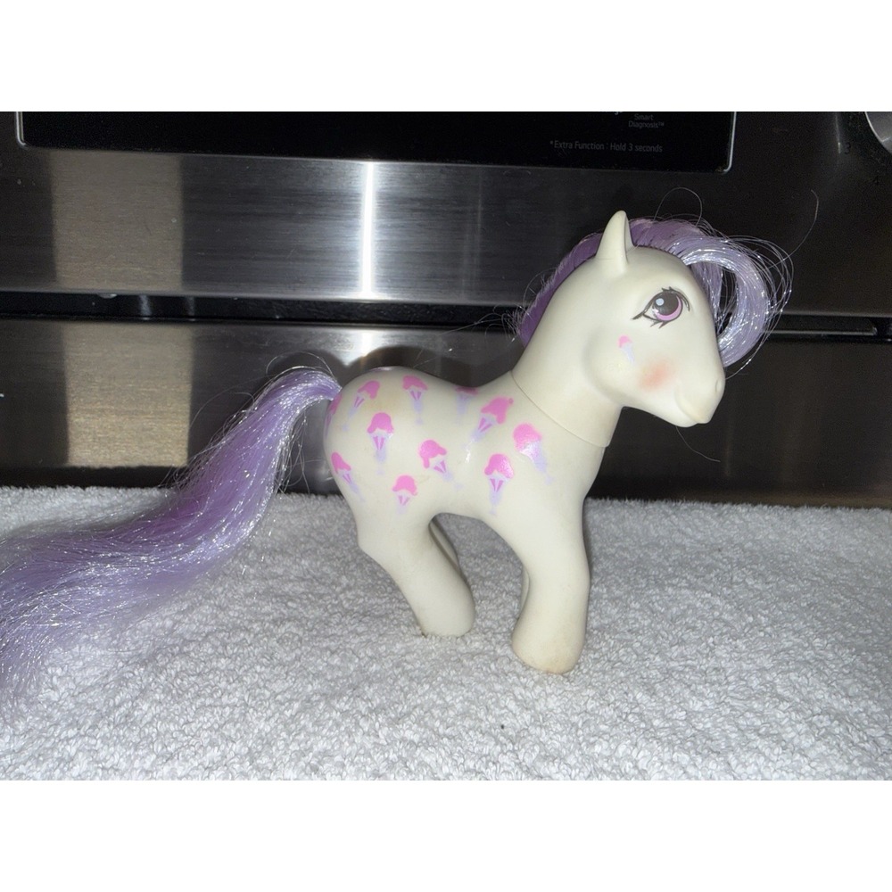 My Little Pony Scoops 1987 Vintage MLP G1 Twice as Fancy Ice Cream Cones